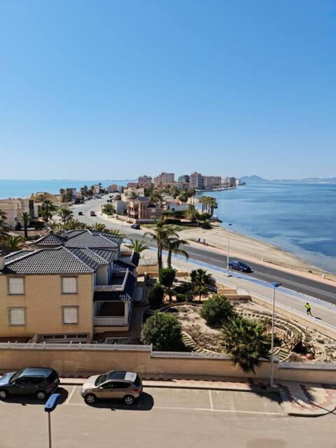 ムルシアLa Manga Blue With Pool And Seaviewアパートメント エクステリア 写真