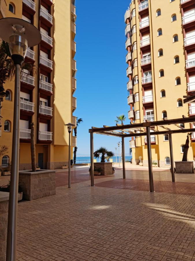 ムルシアLa Manga Blue With Pool And Seaviewアパートメント エクステリア 写真